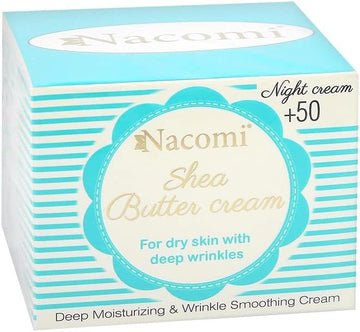 Nacomi Shea Butter Night Cream +50 Macadamia Oil 50Ml