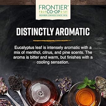 Frontier Eucalyptus Leaf Cut/Sifted Certified Organic, 16 Ounce Bag