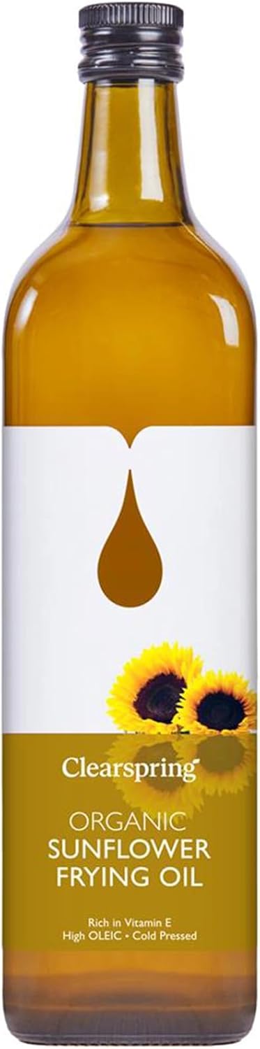 Clearspring Organic Sunflower Frying Oil 1000ml : Amazon.co.uk: Grocery