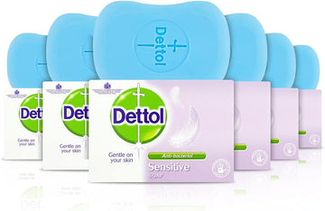 Dettol Bar Soap Sensitive 100G Pack Of 6