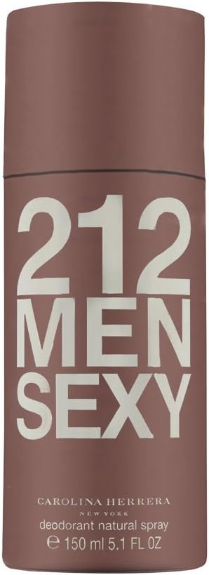 Carolina Herrera 212 Sexy Men Deodorant Spray, 150 Ml