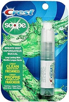 Crest Scope Breath Mist, Long Lasting Mint 0.24 Oz