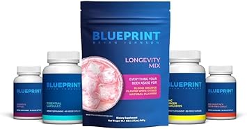 Blueprint Bryan Johnson Supplement Stack