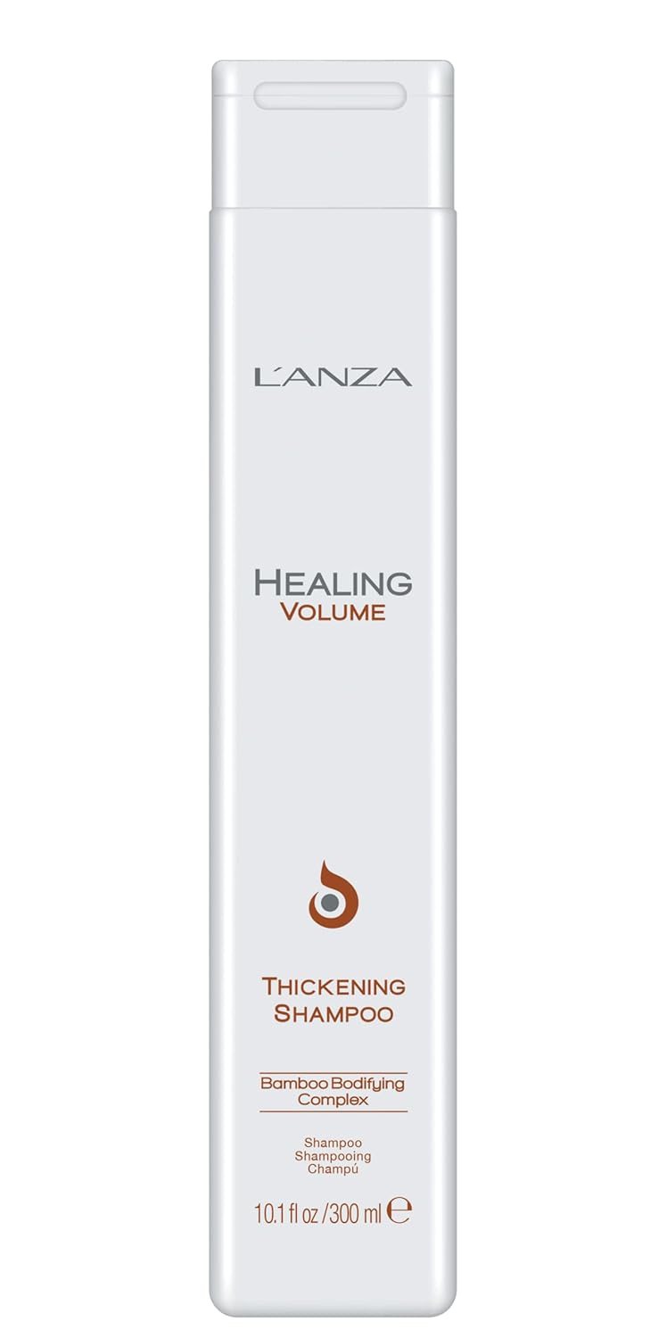 L'Anza Healing Volume Thickening Shampoo, Boosts Shine, Volume, And Thickness Of Fine Flat Hair, Hair Thickening Shampoo Rich With Bamboo And Keratin, Luxury Hair Care