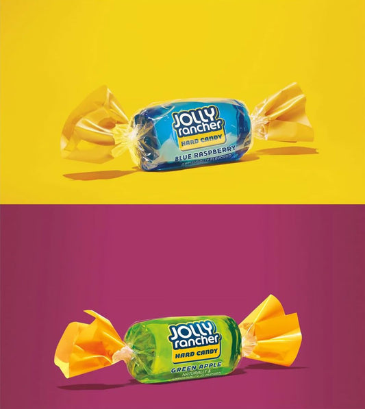 Jolly Ranchers Hard Candy Assorted - 2 Lb Bulk Bag (Approximately 150 Pieces) - Fruit-Flavored Party Treats
