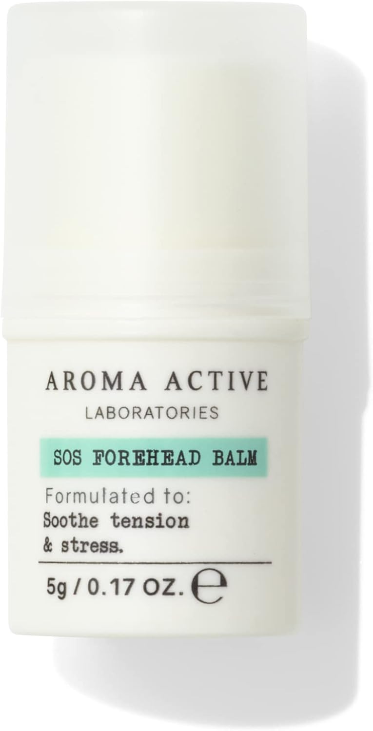 AROMA ACTIVE LABORATORIES SOS Forehead Balm 5g - Refresh Fuzzy Heads, Headache Relief, Ache, Eucalyptus, Peppermint, Menthol : Amazon.co.uk: Health & Personal Care