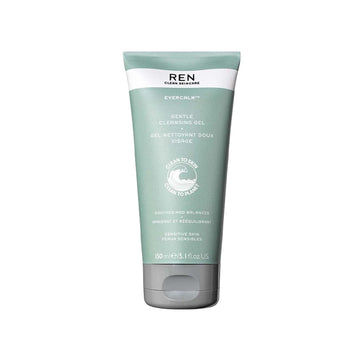 Ren Clean Skincare - Evercalm Gentle Cleansing Gel - Makeup Melting Natural Facial Cleanser Gel And Wash For Sensitive Skin, 5.1 Fl Oz