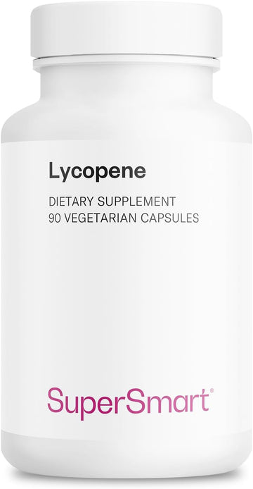 Supersmart - Lycopene 30Mg Per Day (High Potency) - Tomato Extract 10% Carotenoids - Lycopene Supplement | Non-Gmo & Gluten Free - 90 Capsules