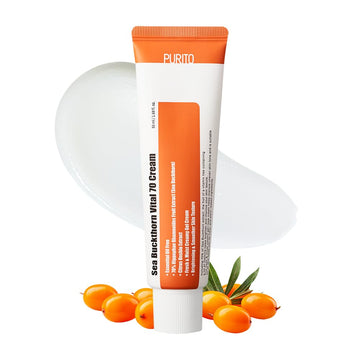 Purito Essential Oil-Free Sea Buckthorn Vital 70 Cream 50Ml / 1.7 Fl.Oz