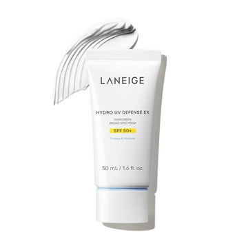 Laneige Hydro Uv Defense Sunscreen Spf 50+: Hypoallergenic & Dermatologist-Tested Korean Broad Spectrum Sun Protection With No White Cast