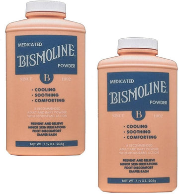 Bismoline Medicated Powder (2 Pack)