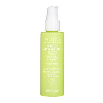 Pacifica Beauty | Kale Smoothie Refining Lotion | Face Moisturizer Serum | Assists Redness, Pores, Textures, Tone | Supergreens, Kale, Aloe, Niacinamide, Green Pea, Vitamin C + E | Hydration, | Vegan