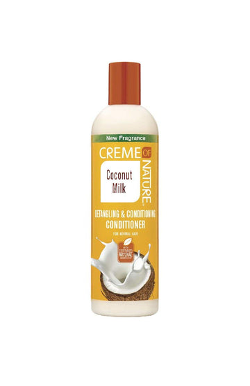 Creme of Nature Conditioner With Coconut Milk, Detangling And Conditioning Formula For Normal Hair, 12 Fl Oz (Pack of 1) : Beauty & Personal Care