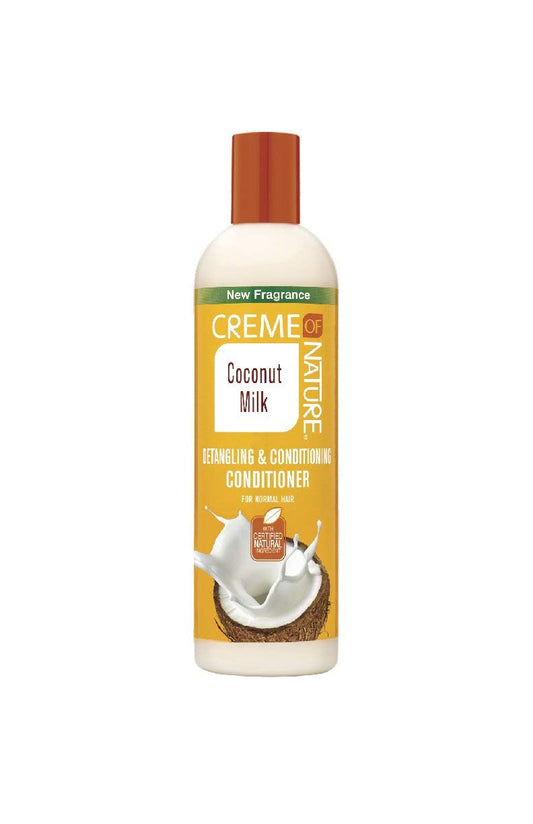 Creme of Nature Conditioner With Coconut Milk, Detangling And Conditioning Formula For Normal Hair, 12 Fl Oz (Pack of 1) : Beauty & Personal Care