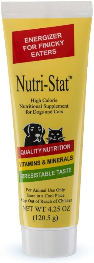 Tomlyn Nutri-Stat Malt-Flavored High Calorie-Nutritional Gel for Dogs & Cats, 4.25oz