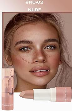 Akary Matte Nude Lipstick, Bold & Intense Nudes Paper Tube Lipsticks Smooth Velvety Lip Gloss, Long Lasting Lip Stick Non-Stick Cup Not Fade Nude Lip Stick, Senior Matte Lip Makeup Gifts For Women And Girls