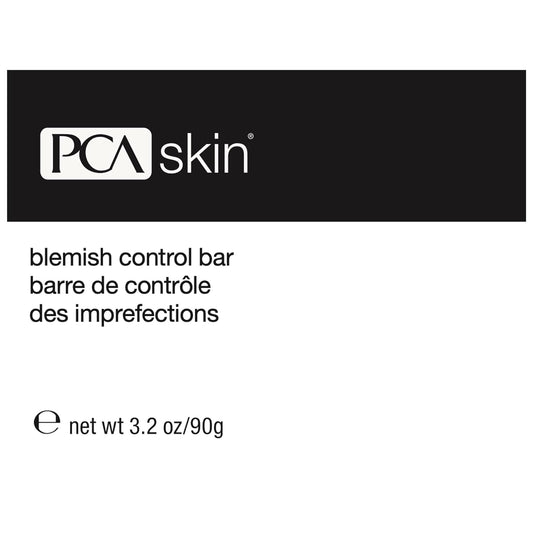PCA SKIN Blemish Control Cleanser Bar - Face & Body Wash with Glycerin & 2% Salicylic Acid Treatment for Oily, Combination & Acne Prone Skin (3.2 oz)