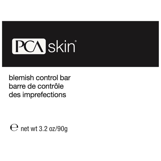 Pca Skin Blemish Control Cleanser Bar - Face & Body Wash With Glycerin & 2% Salicylic Acid Treatment For Oily, Combination & Acne Prone Skin (3.2 Oz)