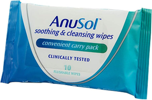 Anusol Soothing And Cleansing Wipes - 10 Wipes