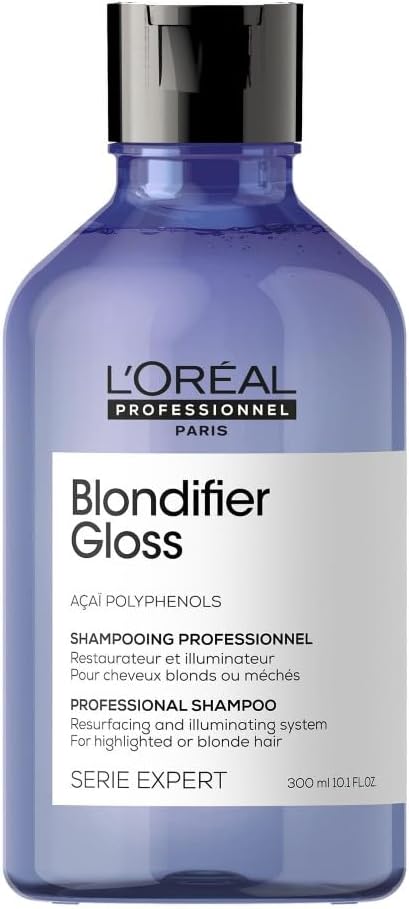 L’Oréal Professionnel | Shampoo, For Highlighted Or Blonde Hair, Serie Expert Blondifier Gloss
