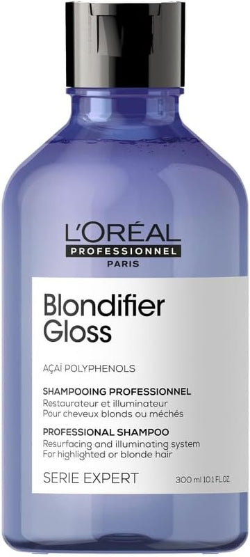 L’Oréal Professionnel | Shampoo, For Highlighted Or Blonde Hair, Serie Expert Blondifier Gloss