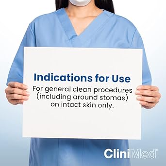 Clinimed Non-Woven Swabs 10Cm X 10Cm Non-Sterile 4-Ply Swabs For General Clean Procedures - 100 Pcs