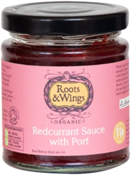 Roots And Wings Redcurrant Sauce With Port, 200G