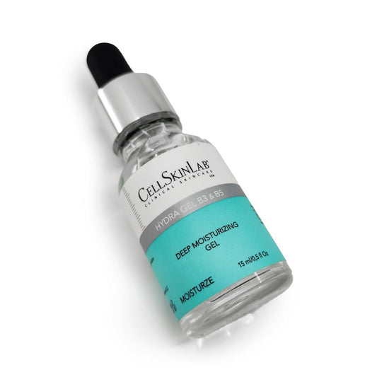 Hydra Gel B5 & B3 Deep Moisturizing Gel For Long Lasting Action With Hyaluronic Acid, Vitamin B5 And Vitamin B3 For Smooth, Moisturized And Healthy Skin - 0.5 Fl Oz