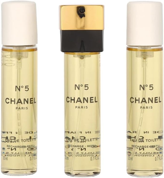 Chanel No. 5 Pocket Spray, 3 X 20 Ml