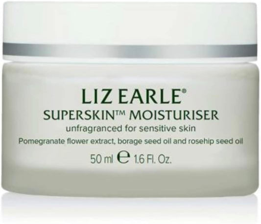 Liz Earle Superskin Moisturiser Unfragranced For Sensitive Skin 50Ml Jar