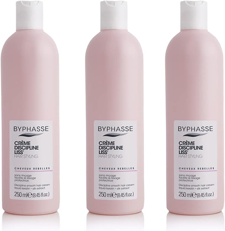 Byphasse - Protective Cream For Unruly Hair - 250 Ml - Pack Of 3