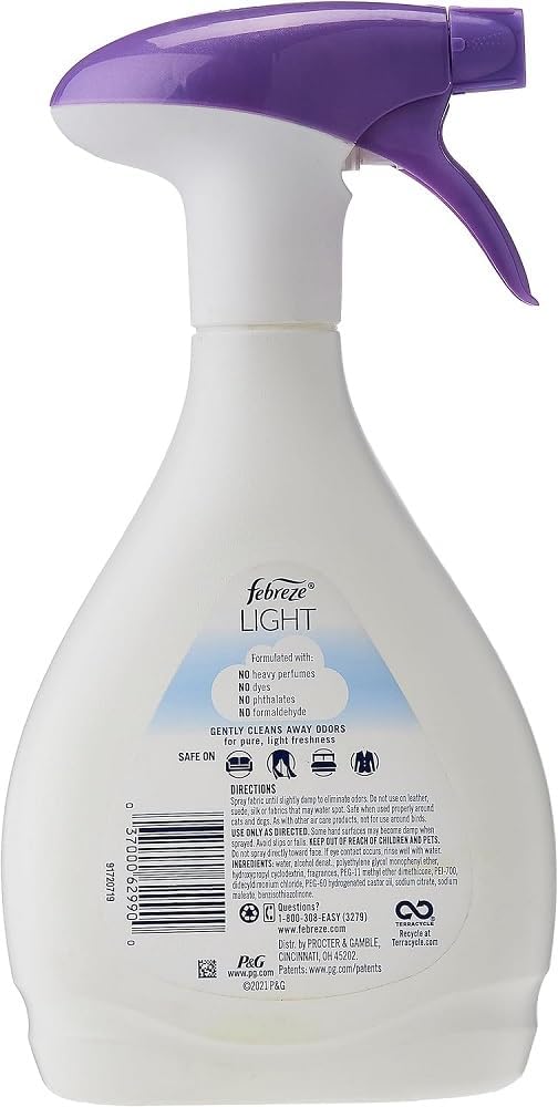 Febreze Odor Fighting Fabric Refresher, Light Lavender & Extra Strength, 27 fl oz (Pack of 2)