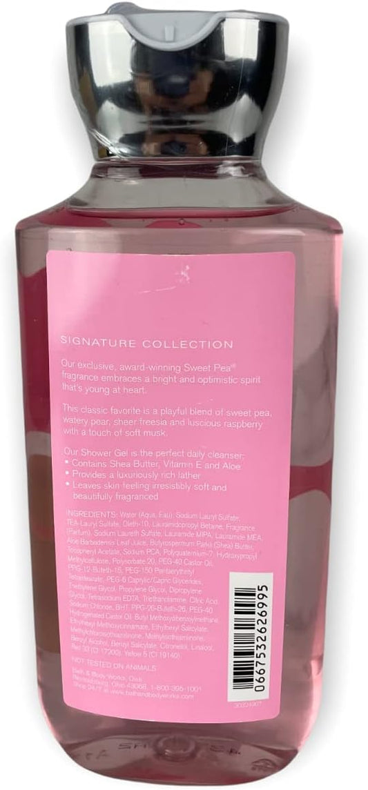 Bath And Body Works Sweet Pea For Unisex 10 Oz Shower Gel