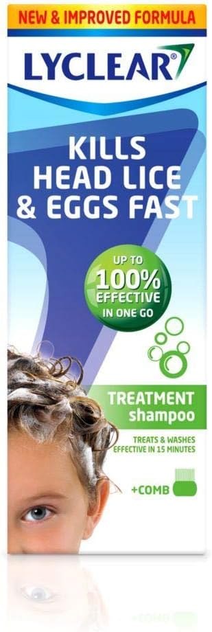 Lyclear Treatment Shampoo With Comb 200Ml