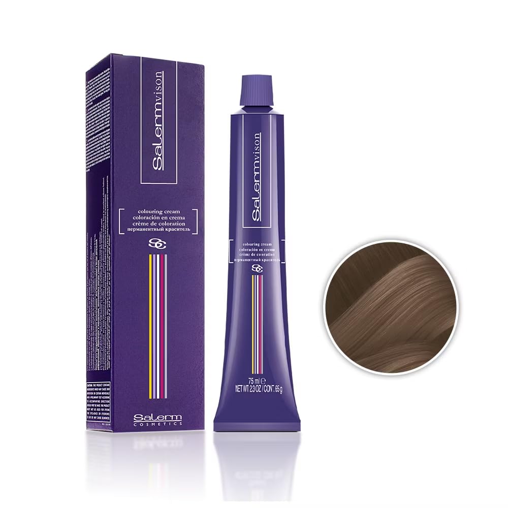 Salermvison Hair Coloring Cream #7.722 Ice Brown, 2.3 Ounce : Beauty & Personal Care