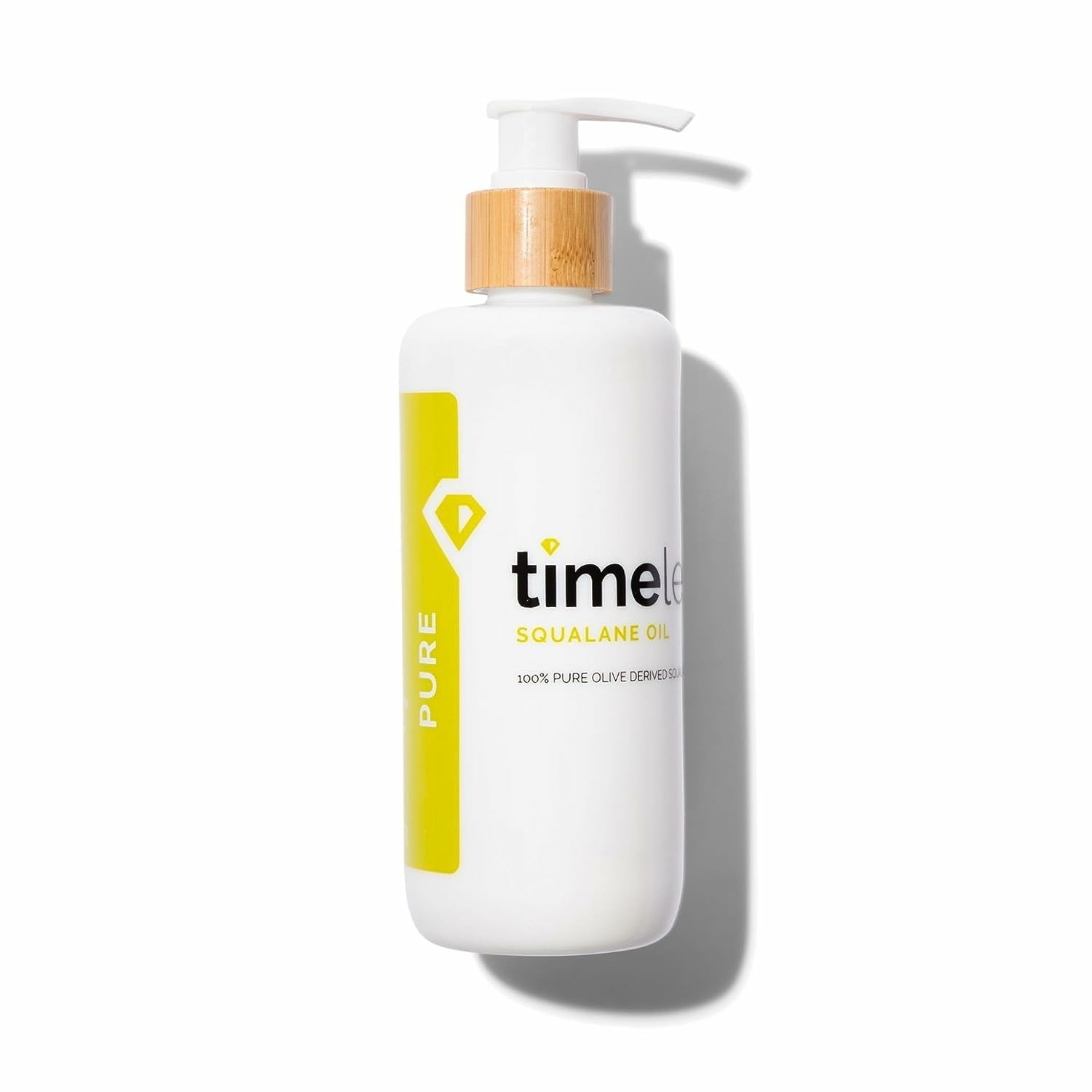 Timeless Skin Care Squalane Oil 100% Pure - Plant-Based Face Oil - Fragrance-Free - For Dry Skin - Moisturizing - 8 Oz