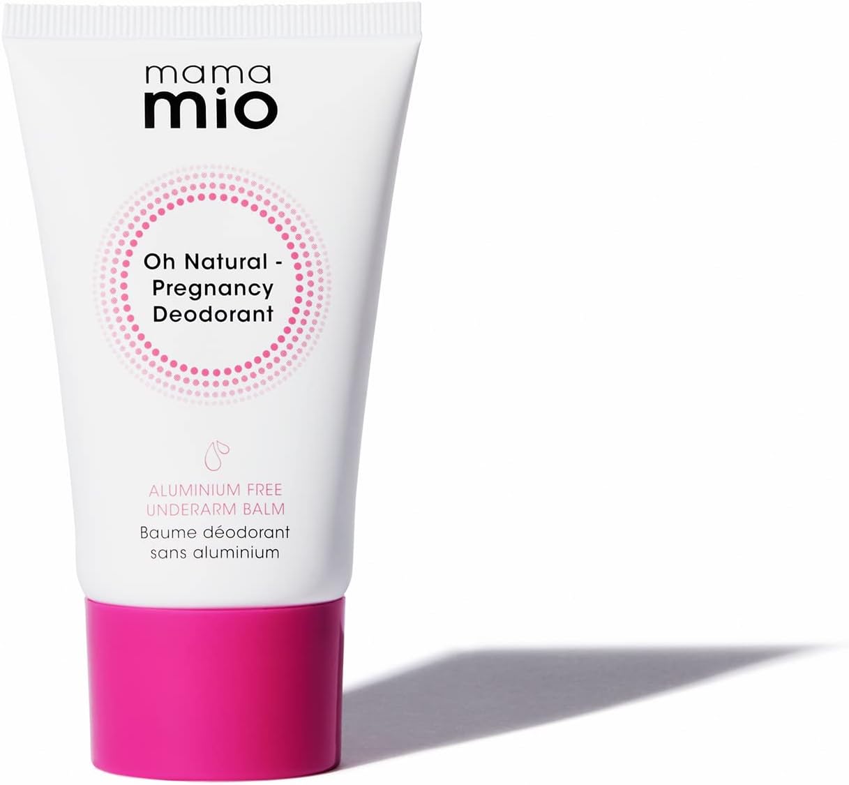 Mama Mio Oh Natural Pregnancy Deodorant 70Ml | Suitable For Pregnant Women, Vegan, Cruelty-Free, Dermatologically Tested