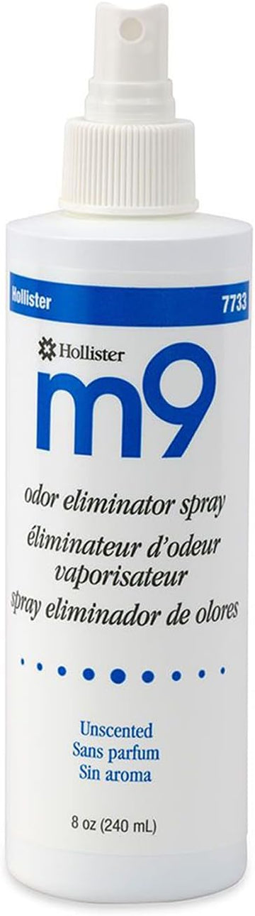 Hollister M9 Ostomy Appliance Deodorant 8 oz. Pump Spray Bottle, UnScented 7733, 6 Ct