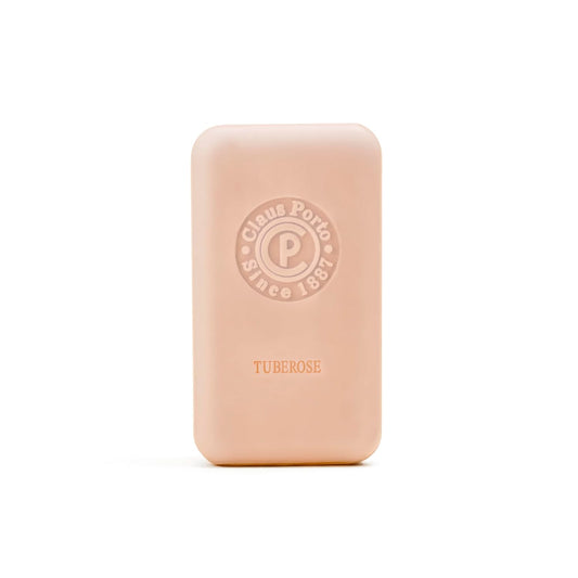 Claus Porto - Black Sunburst Tuberose Mini Soap | Delicate, Cleansing, Nourishing | Handcrafted, Aromatic, Refreshing, Floral (50G | 1.7 Oz)