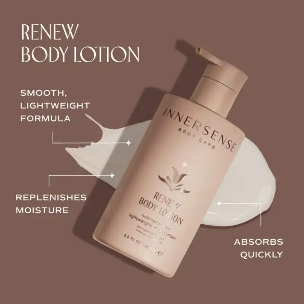 Innersense Organic Beauty - Renew Body Lotion | Non-Toxic, Cruelty-Free, Nutrient-Rich Lightweight Moisturizer (8.5 Fl Oz | 250 Ml) : Beauty & Personal Care