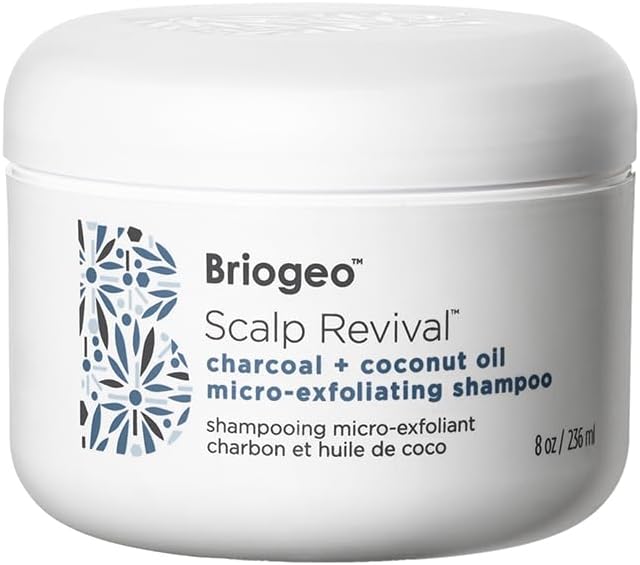 Briogeo Scalp Revival Exfoliator Charcoal Shampoo, Treatment For Dry & Itchy Scalp, Clarifying Shampoo For Build Up - 236Ml