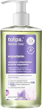 Tolpa Dermo Hair Loss, Antipollution Shampoo Against Hair Loss, 250 Ml