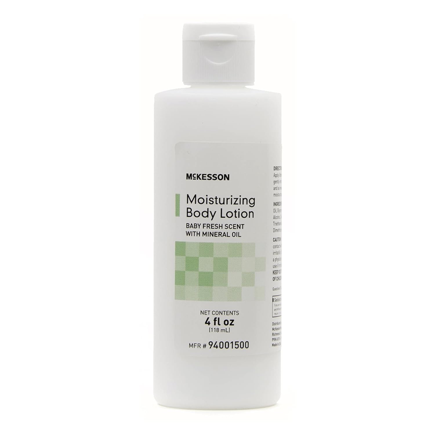McKesson Moisturizing Body Lotion with Mineral Oil, Baby Fresh Scent, 4 fl oz, 12 Count : Baby
