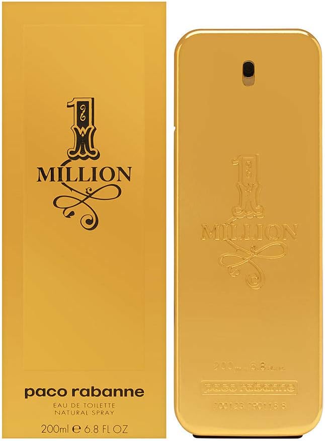 Paco Rabanne 1 Million Eau De Toilette For Men, 200Ml
