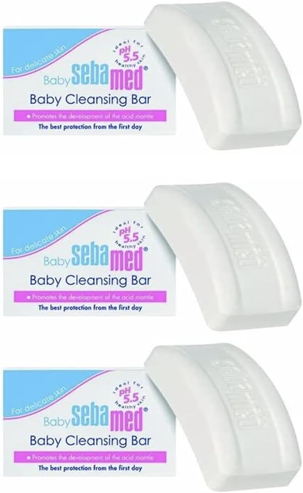 Baby Sebamed Cleansing Bar | 100g | pH5.5 Value | No tears formula | Can be used from Day 1 : Amazon.co.uk: Baby Products