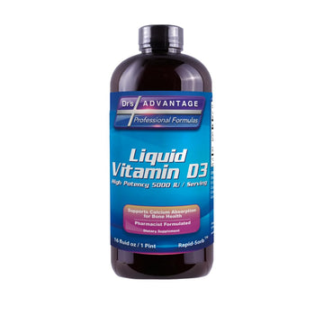 Dr'S Advantage Liquid Vitamin D3 5000 Iu 16Oz