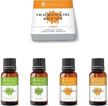 4 Piece 10ml Herbal Fragrance Oil Gift Set 4 : Amazon.co.uk: Health & Personal Care