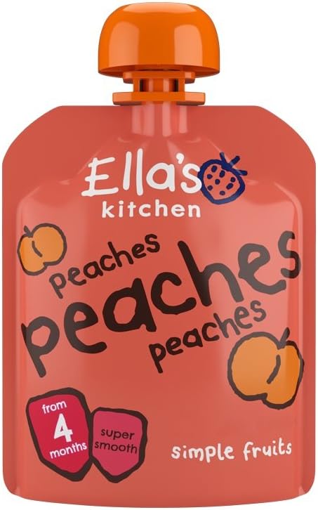 Ella'S Kitchen Peaches Baby Food, 70G