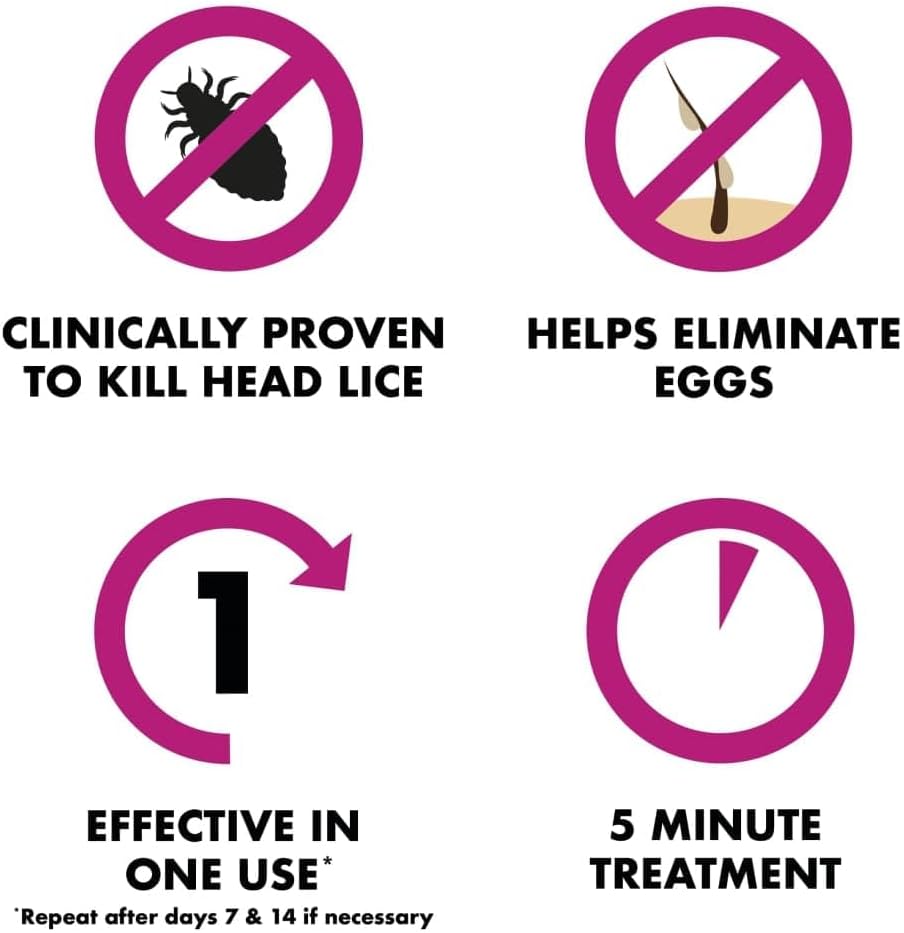 Full Marks 200Ml Head Lice Solution - Simple 5-Minute Formula, Eliminates Lice & Eggs, Includes Comb, Effective Scalp Care In One Use, Fast-Acting Treatment