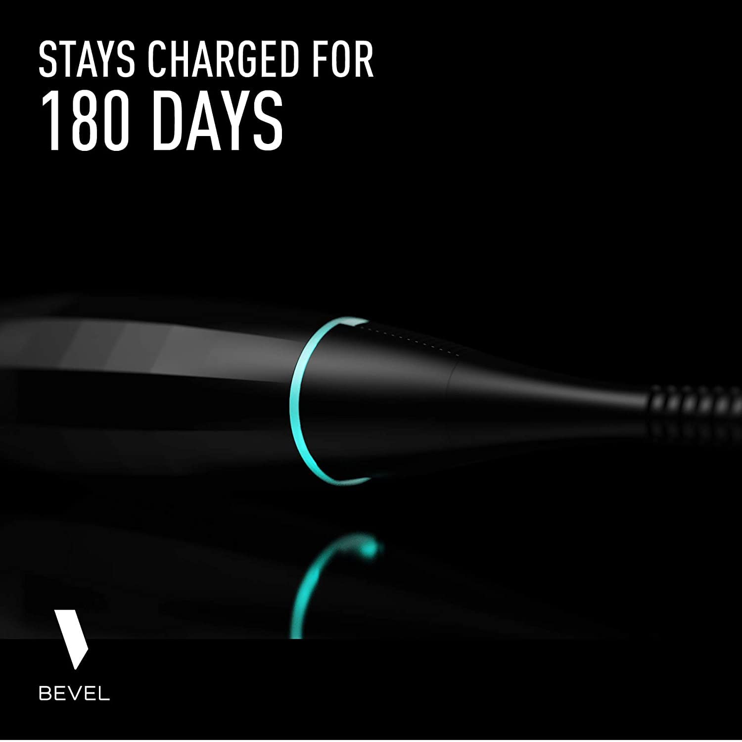 Bevel Beard Trimmer for Men - Black Edition Cordless Trimmer, 8 Hour Rechargeable Battery Life, Tool Free Adjustable Zero Gapped Blade, Barber Supplies, Mustache Trimmer : Beauty & Personal Care